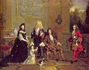 Nicolas de Largilliere, Louis XIV and His Family
